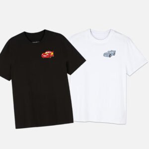 Pack de 2 camisetas CARS: Rayo McQueen y Sally